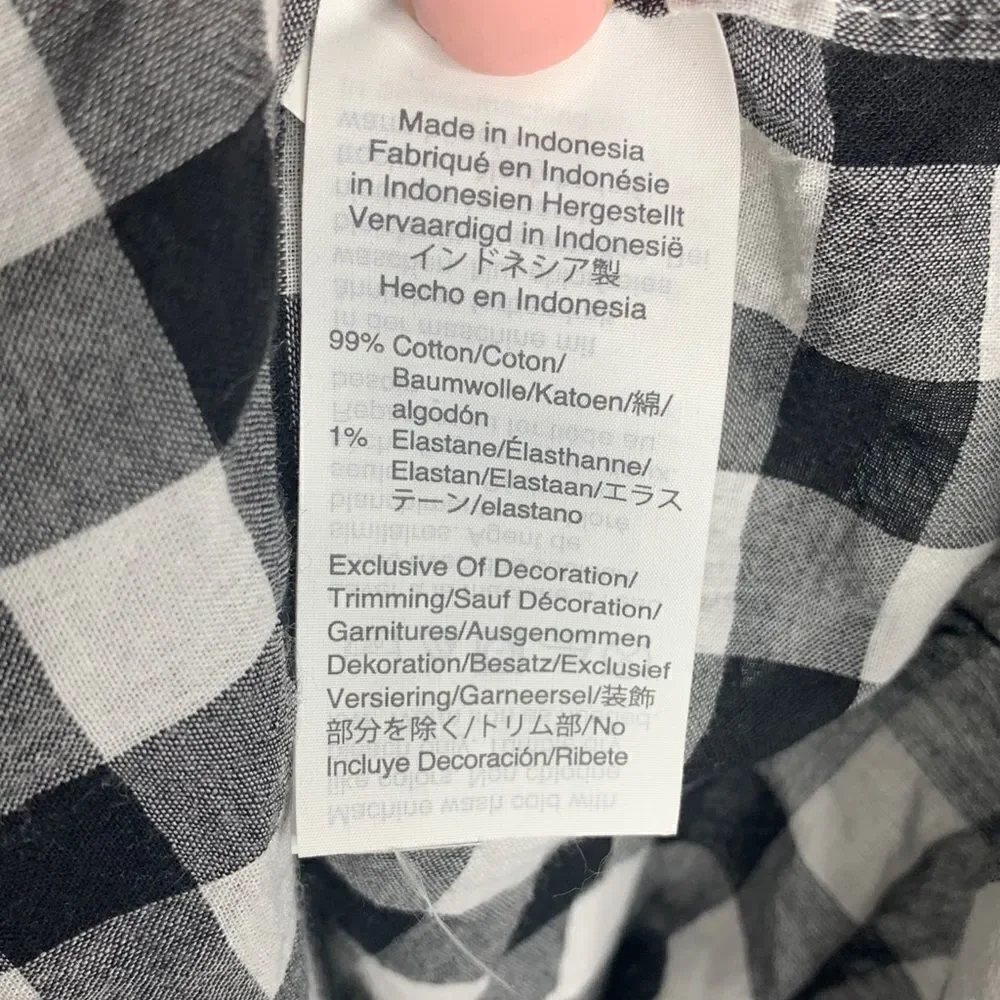 J.Crew Buffalo plaid tunic  Small